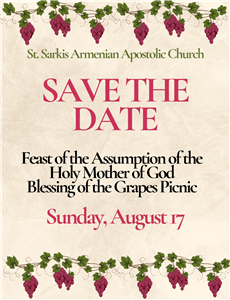 Grape Blessing Picnic